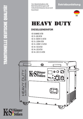 Diesel-generatoren K&S