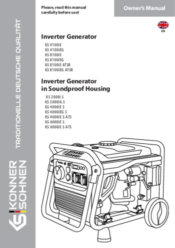 Inverter generators K&S 2022