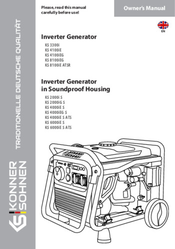 Inverter generators K&S 2023