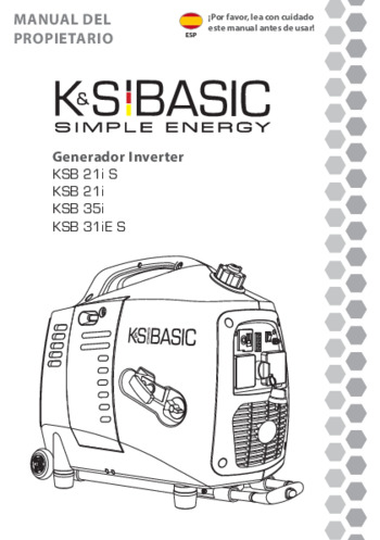 Generador Inverter K&S BASIC 2022