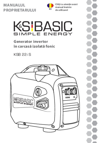 Generator invertor KSB 22i S - 2022