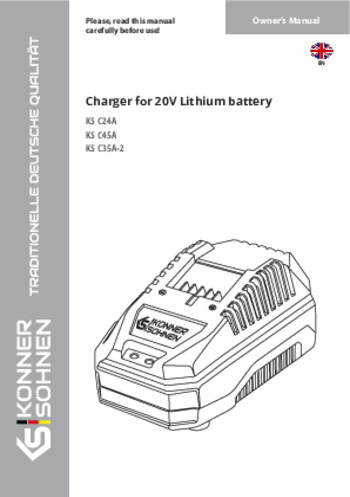 Сharger for 20V Lithium battery