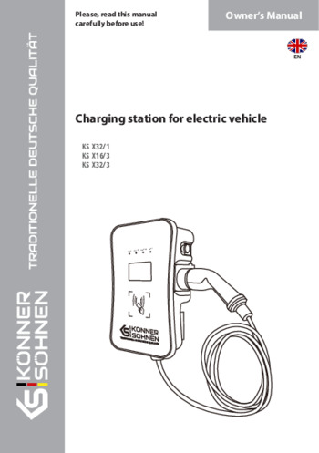 Charging station for electric vehicle KS X16-32