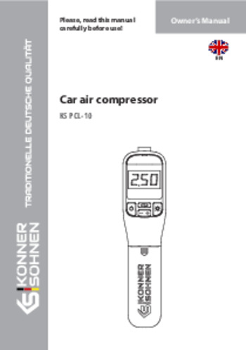Car air compressor KS PCL-10