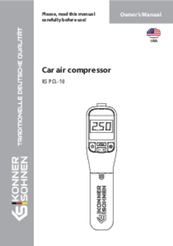 Car air compressor KS PCL-10