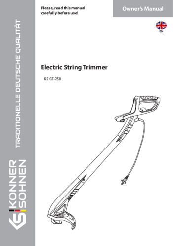 Electric String Trimmer KS GT-250
