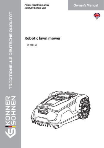 Robotic lawn mower KS 22RLM