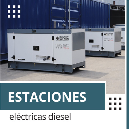 Estaciones eléctricas diesel