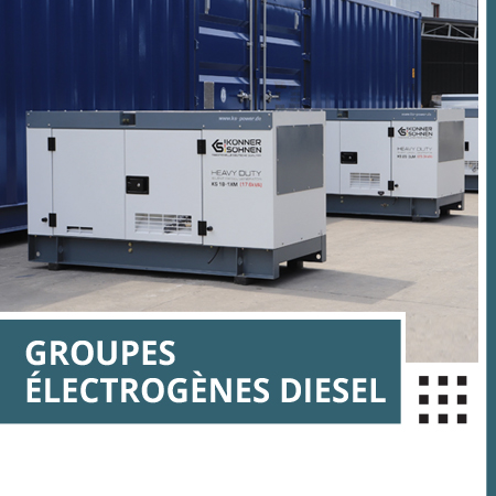 Groupes électrogènes diesel