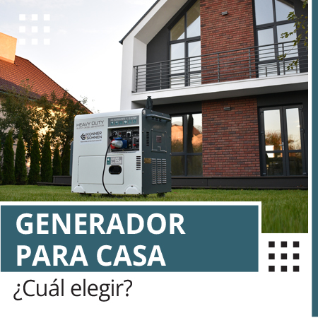Generador para casa: calcule la potencia, elija las fases y el tipo de arranque