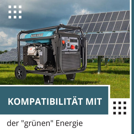 Verwendung von Könner & Söhnen Generatoren mit internen ATS wie KS 7000E ATS und KS 10000E ATS in den PV-Anlagen