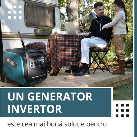 Un generator invertor este cea mai bună soluție pentru uz casnic, afaceri mici sau recreere în aer liber