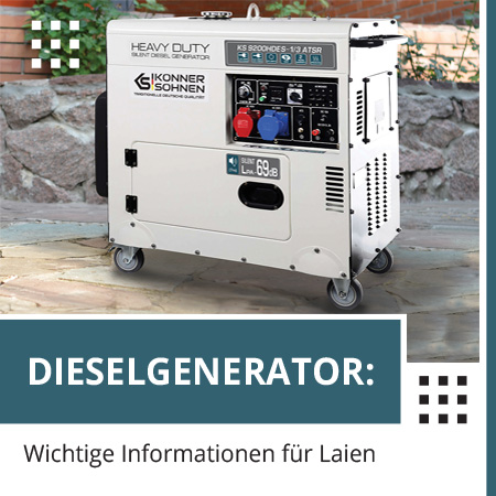 Dieselgenerator: Wichtige Informationen für Laien