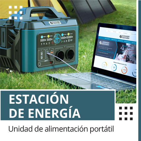Generador solar – Estación de energía portátil para fuente de alimentación  de emergencia, generadores portátiles para camping, uso doméstico y al aire
