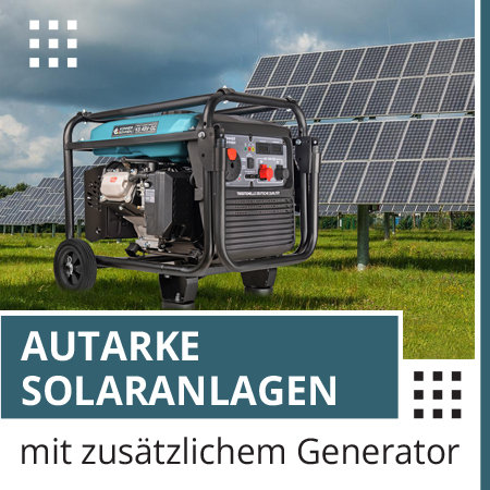 Autarke Solaranlagen mit zusätzlichem Generator: Eine effektive Lösung