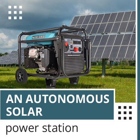 An autonomous solar power station: main types, components and methods of increasing autonomy.
