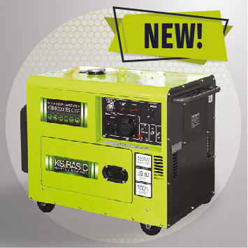 New diesel generator from K&S BASIC – KSB 6000DES ATSR