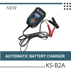 New! Automatic battery charger KS-B2A