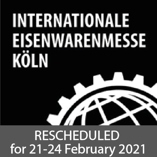 INTERNATIONAL HARDWARE SHOW planned in Cologne has been postponed