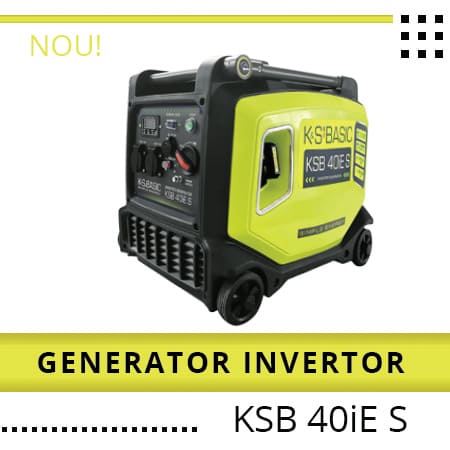 Nou! Generator invertor KSB 40iE S