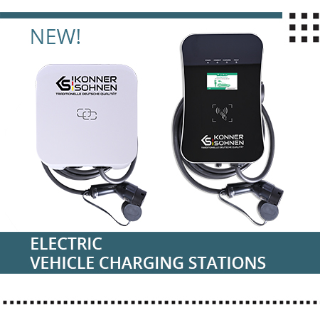 New! Electric vehicle charging stations