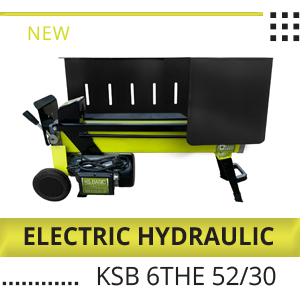 Brand new! KSB 6THE 52/30 Electric Hydraulic Log Splitter