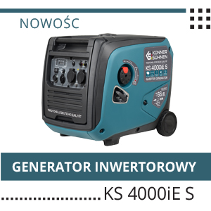 Dimax Int. Poland Sp.z o.o przedstawia zaktualizowany model generatora inwerterowego KS 4000iE S
