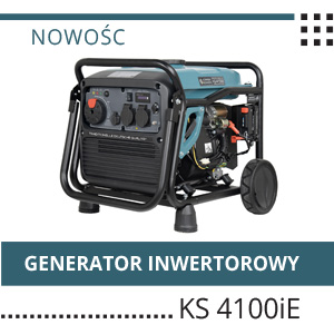 Generator inwertorowy KS 4100iE ma teraz możliwość podłączenia jednostki zewnętrznej