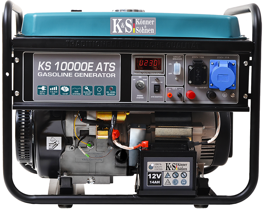 Benzin-Generator "Könner & Söhnen" KS 10000E ATS
