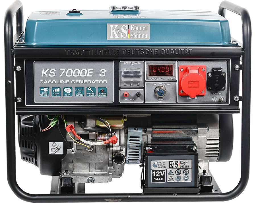 Gasoline generator "Könner & Söhnen" KS 7000E-3