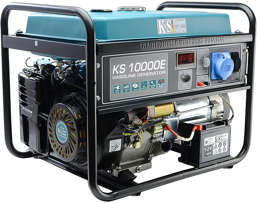 Gasoline generator "Könner & Söhnen" KS 10000E