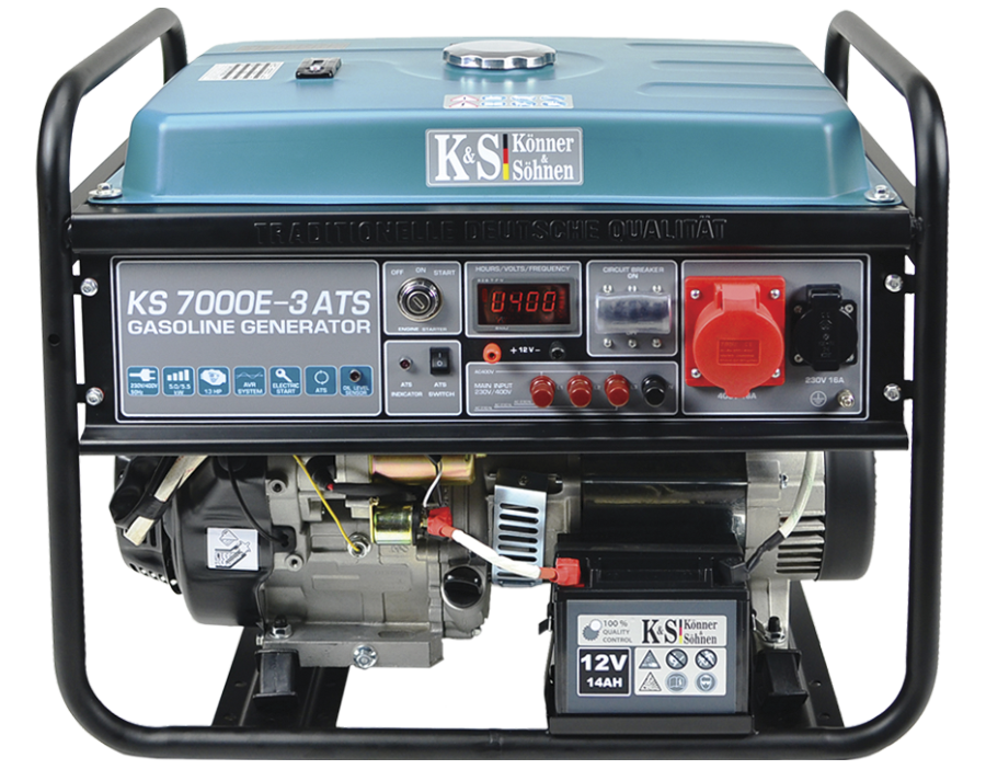 Gasoline generator "Könner & Söhnen" KS 7000E-3 ATS