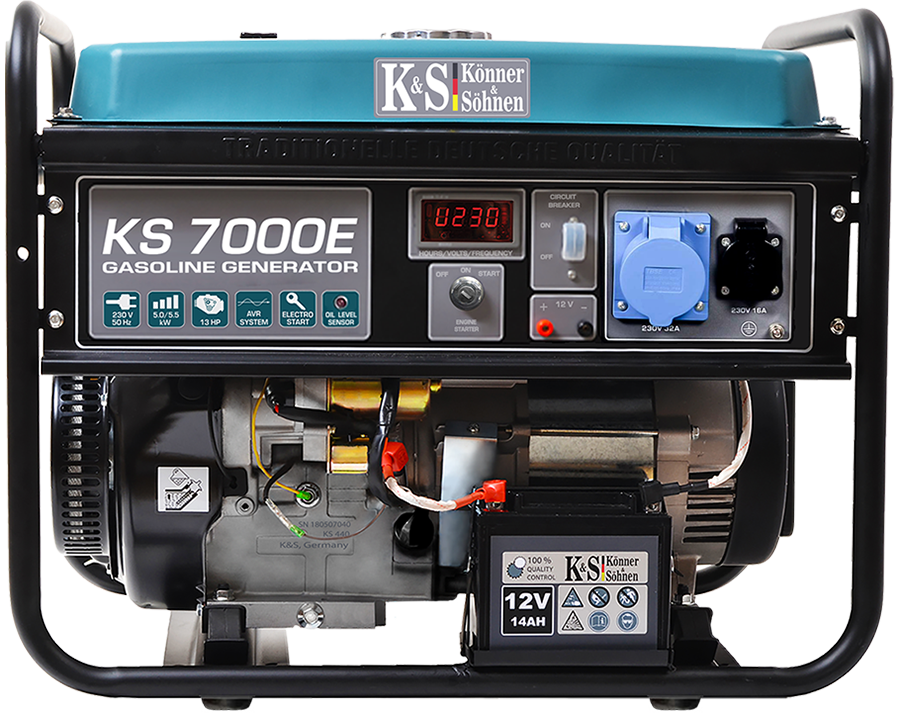 Generator benzynowy "Könner & Söhnen" KS 7000E