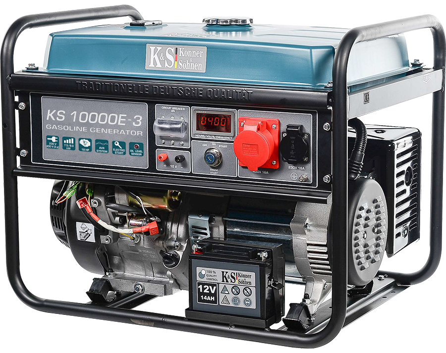 Gasoline generator "Könner & Söhnen" KS 10000E-3