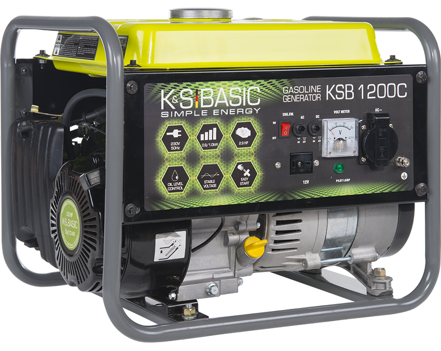 Generator pe benzină «K&S BASIC» KSB 1200C