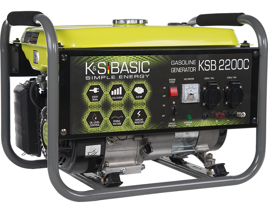 Generator pe benzină «K&S BASIC» KSB 2200C