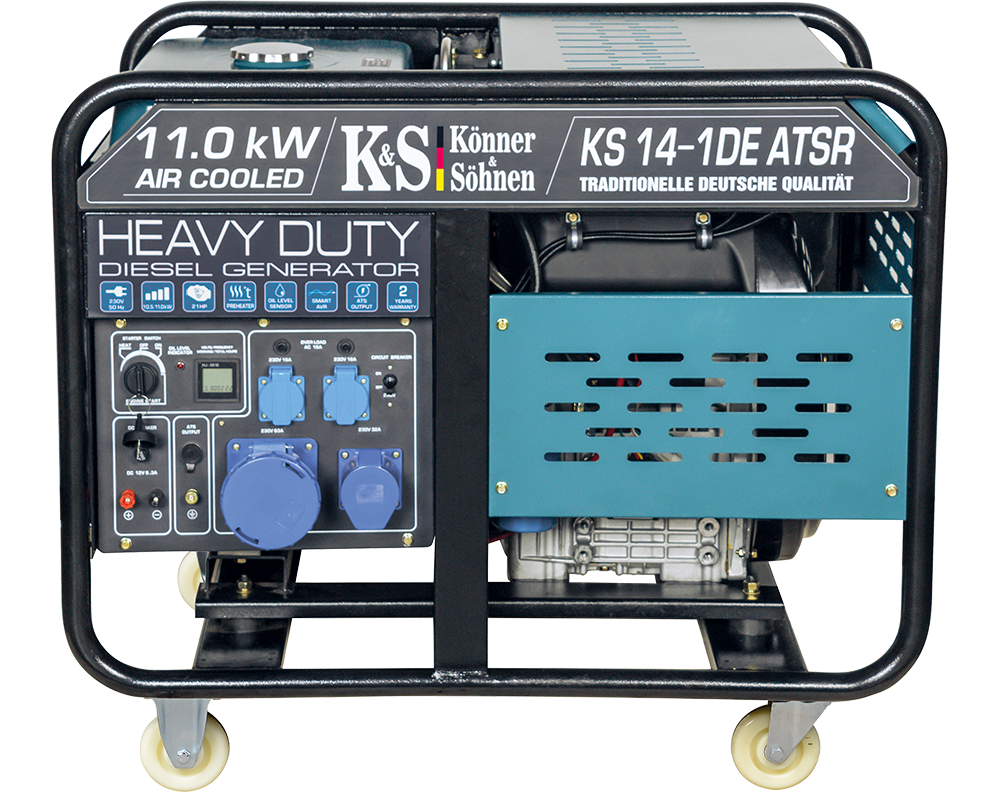 Generatore diesel "Könner & Söhnen" KS 14-1DE ATSR