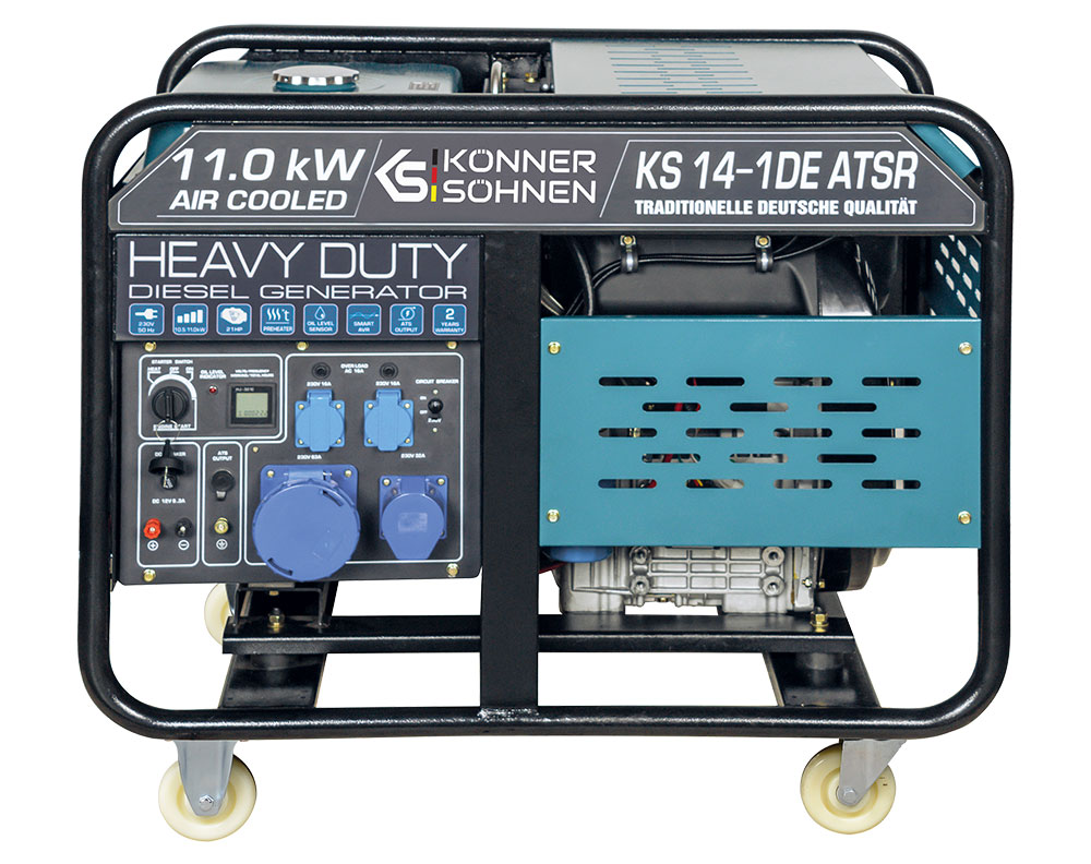 Diesel generator "Könner & Söhnen" KS 14-1DE ATSR