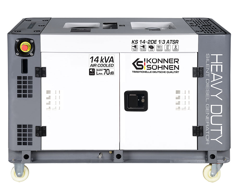 Diesel generator "Könner & Söhnen" KS 14-2DE 1/3 ATSR