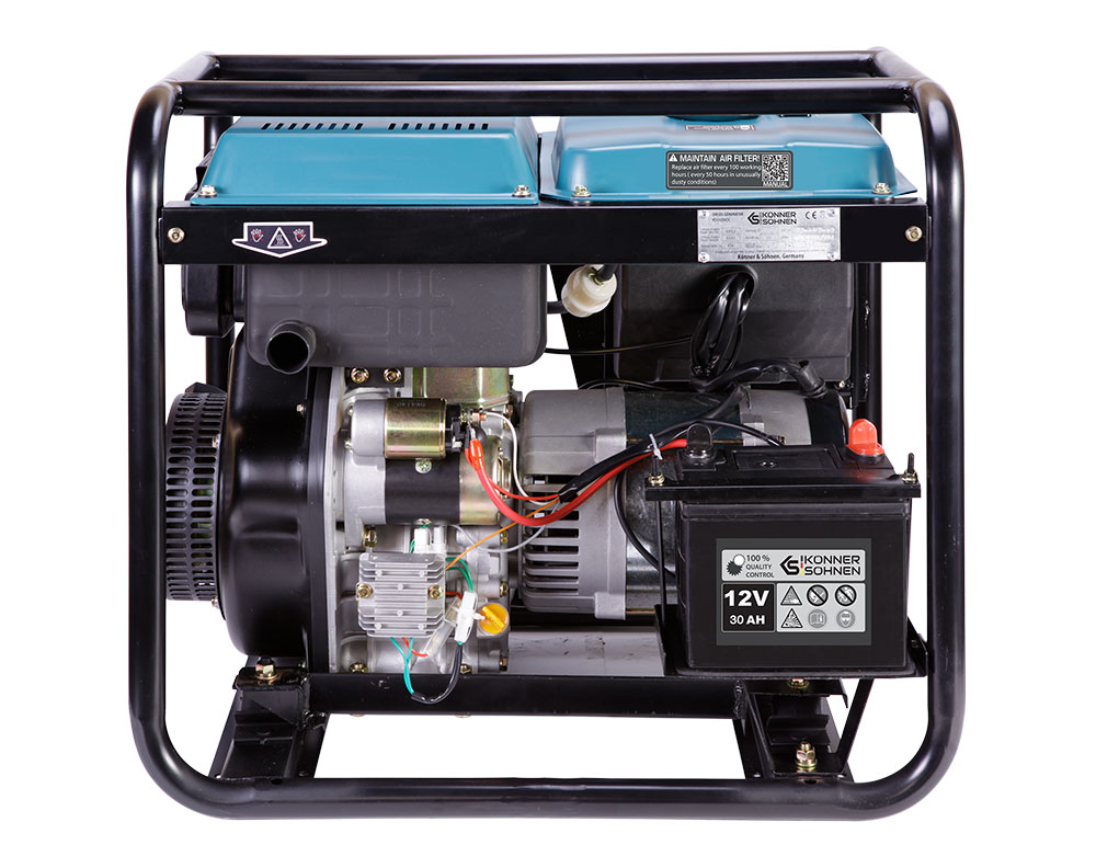 Дизельний генератор KS 6102HDE (EURO II)