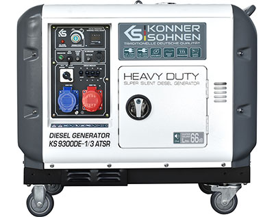 Konner & Sohnen Generator 5500W Diesel 230V KS6100HDE