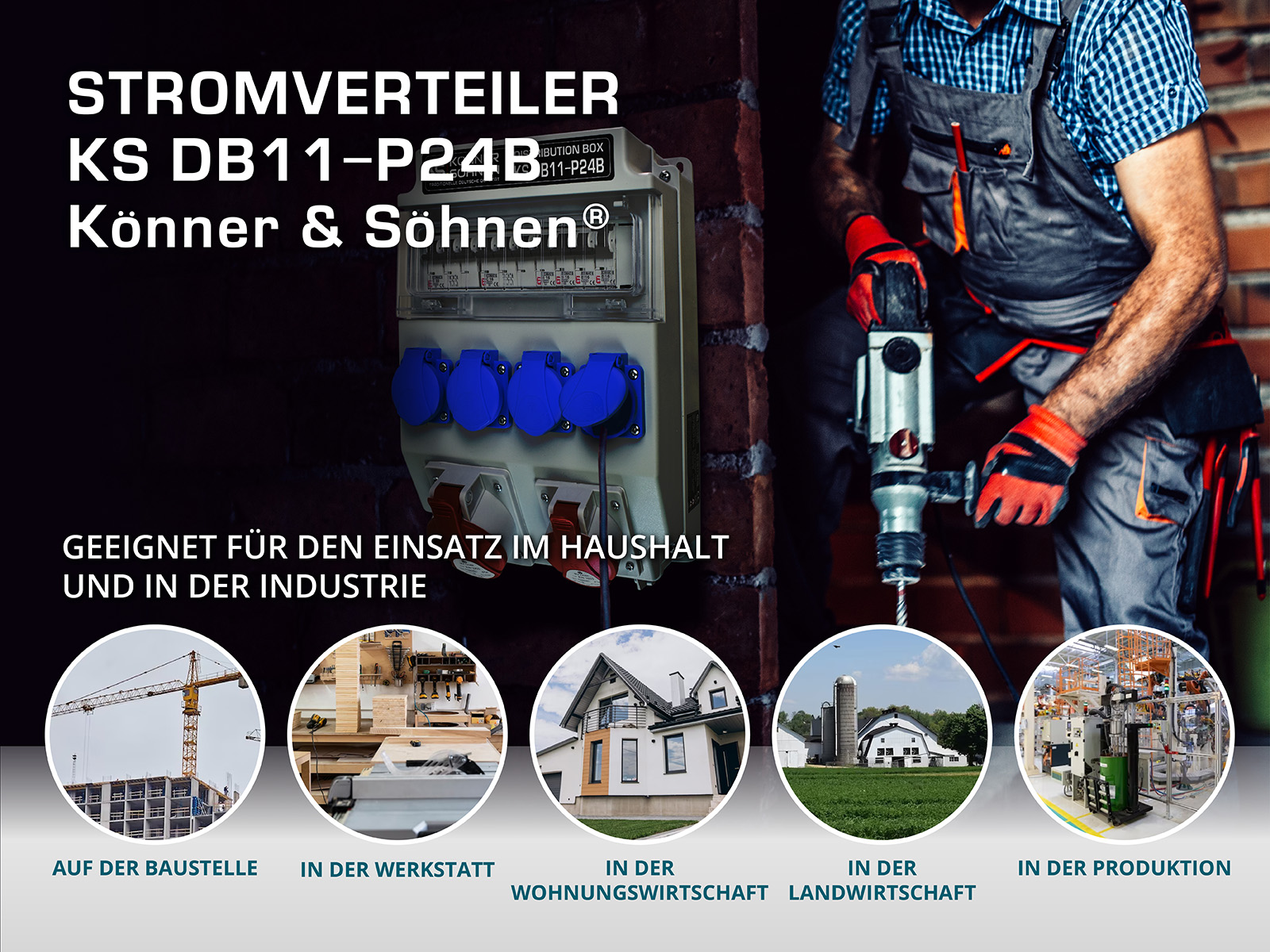 Stromverteiler KS DB11-P24В