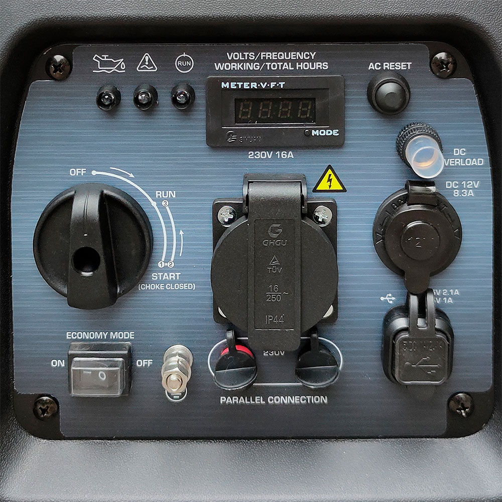 Ergonomic control panel