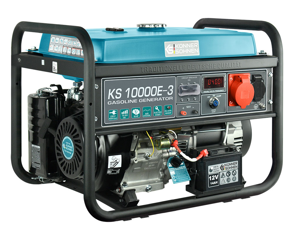 Generator benzynowy "Könner & Söhnen" KS 10000E-3
