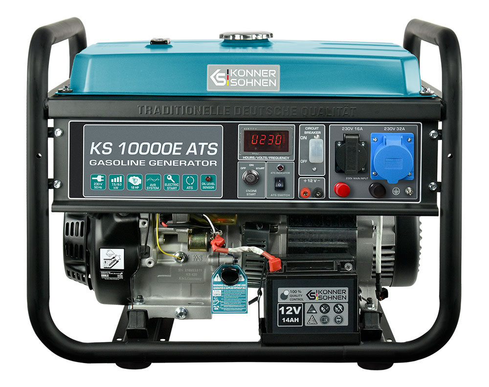 Gasoline generator "Könner & Söhnen" KS 10000E ATS
