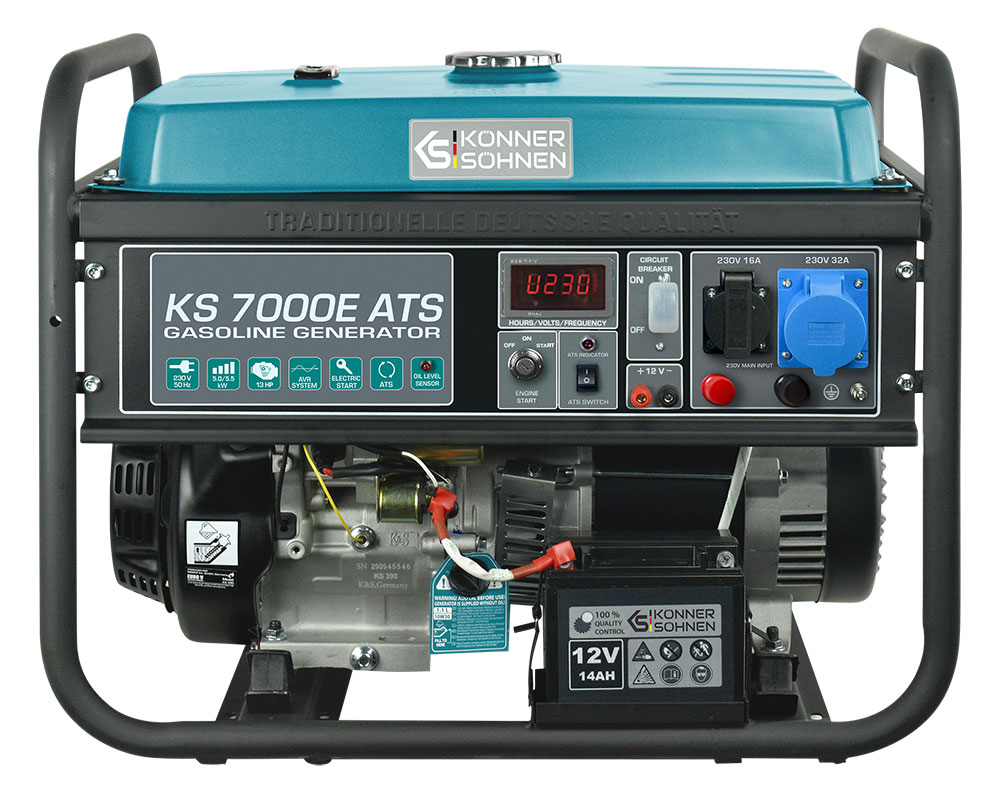 Generator benzynowy "Könner & Söhnen" KS 7000E ATS