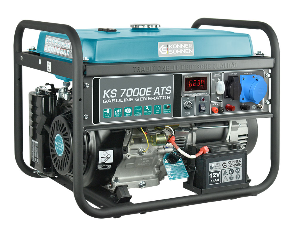 Gasoline generator "Könner & Söhnen" KS 7000E ATS