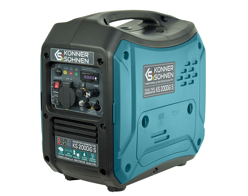 LPG/gasoline inverter generator KS 2000iG S