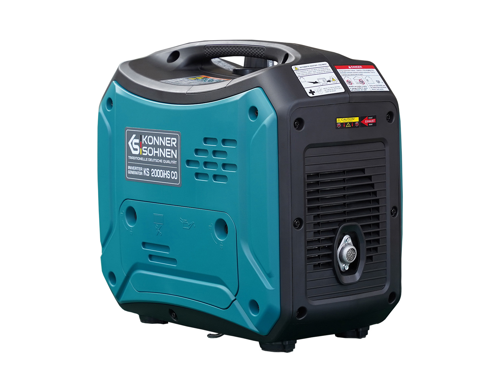 Generador inverter híbrido de gas/gasolina KS 2000iHS CO