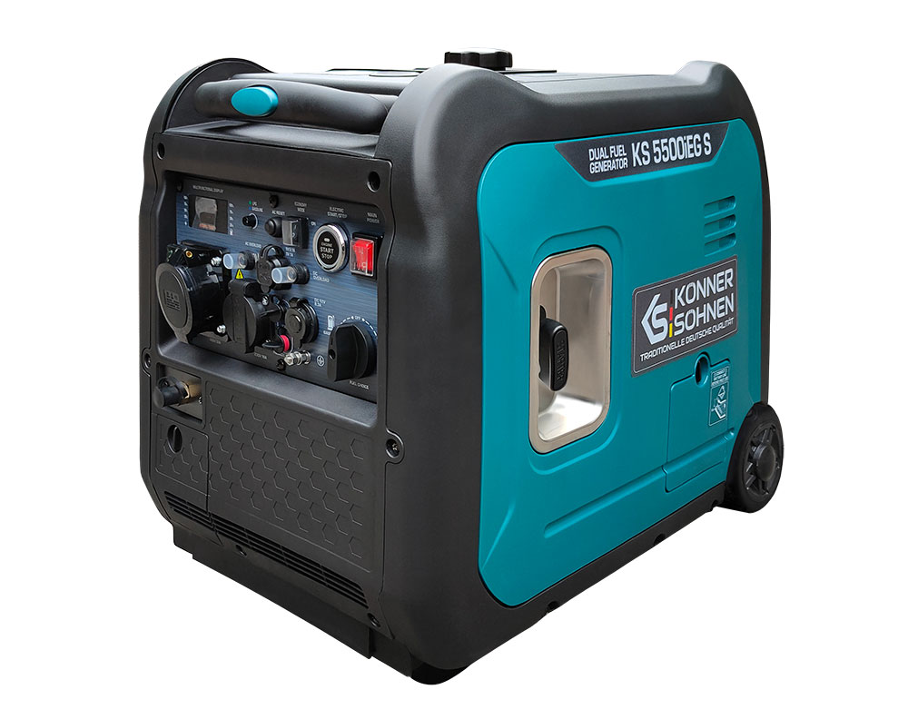 LPG/gasoline inverter generator KS 5500iEG S